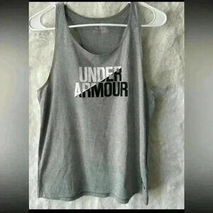 Under Armour Grey Youth XL Workout Activewear Tank Top